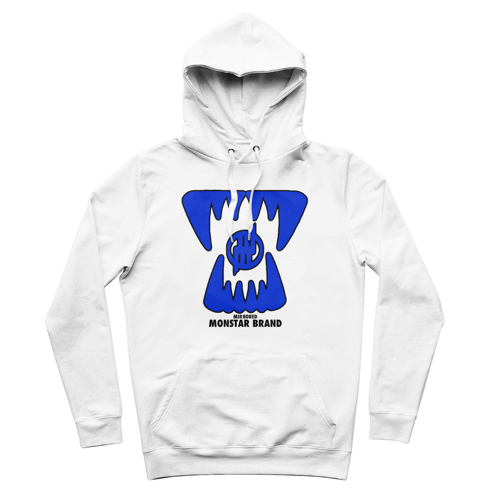 Mirrored Monstar Brand 5 100% Organic Cotton Hoodie