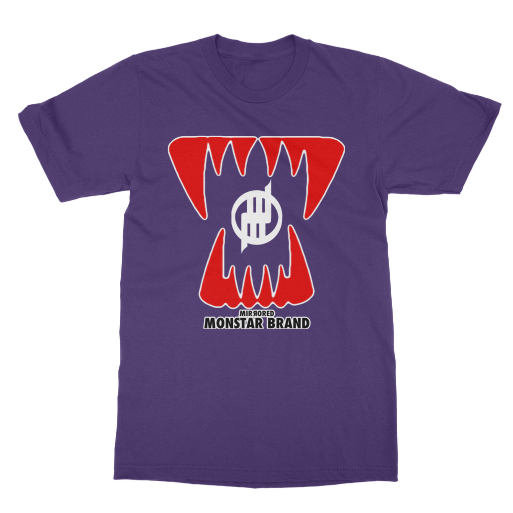 Mirrored Monstar Brand T-Shirt Dress