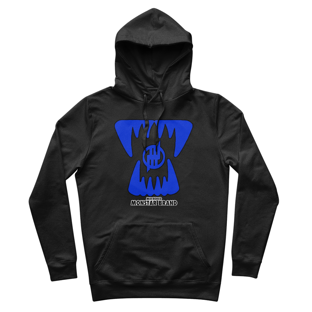 Mirrored Monstar Brand 5 100% Organic Cotton Hoodie