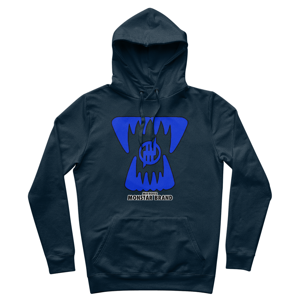 Mirrored Monstar Brand 5 100% Organic Cotton Hoodie