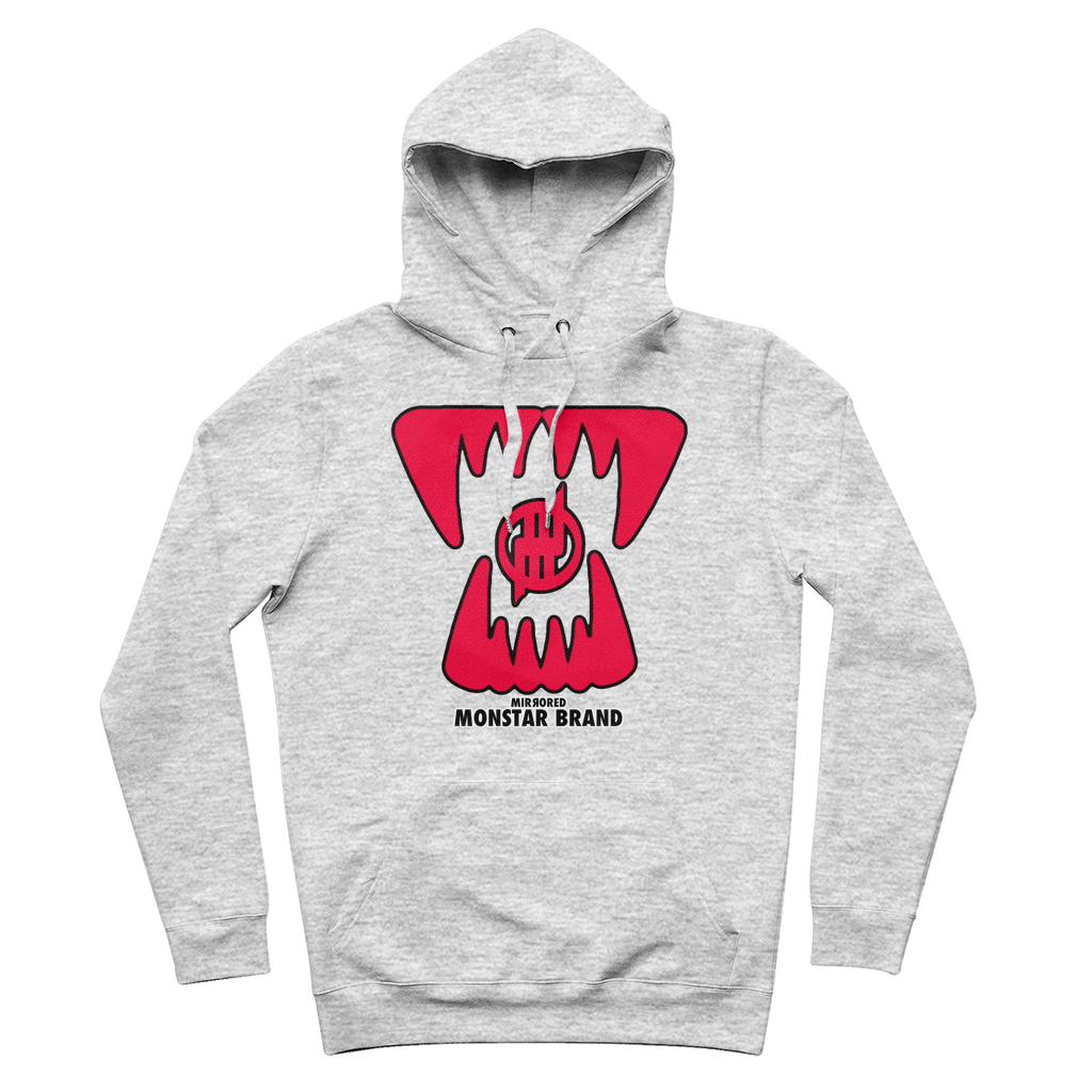 Mirrored Monstar Brand 100% Organic Cotton Hoodie