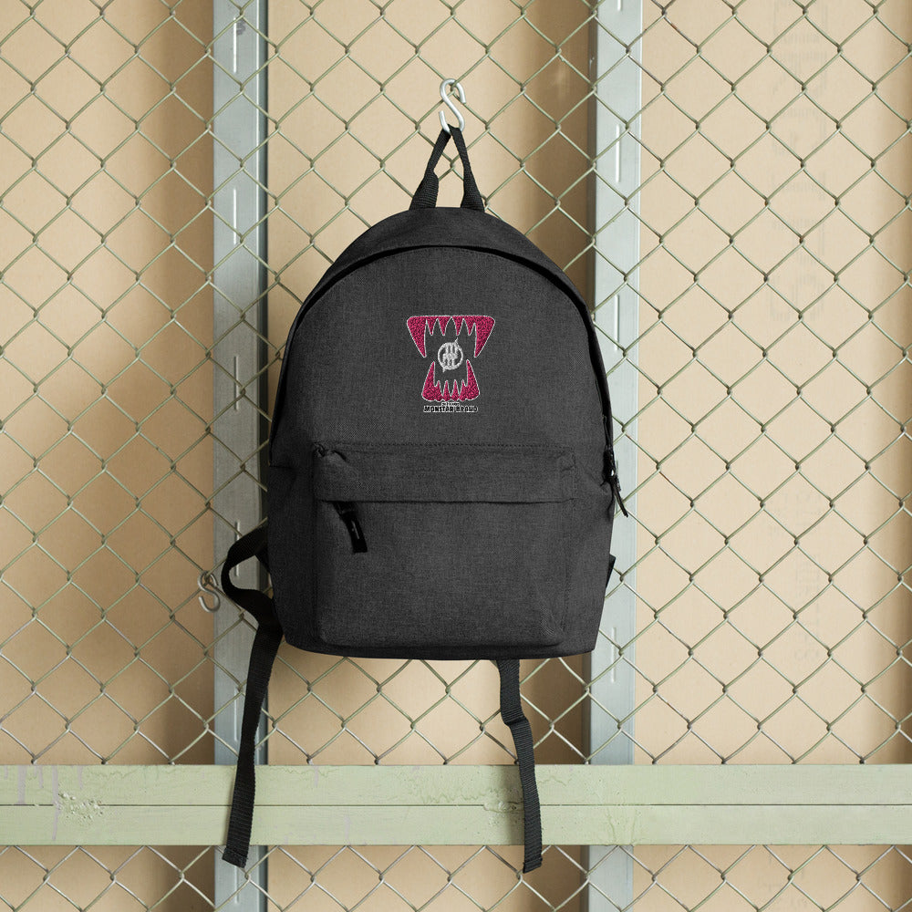 MMB - Mirrored Monstar Brand Embroidered Backpack
