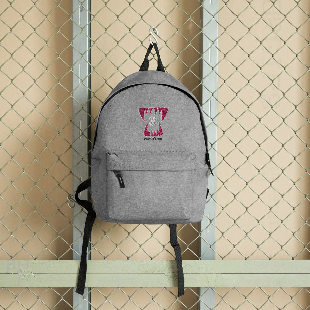 MMB - Mirrored Monstar Brand Embroidered Backpack