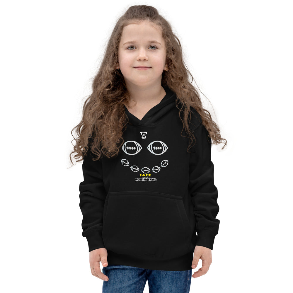 MMB - Football Smiley Face Kids Hoodie