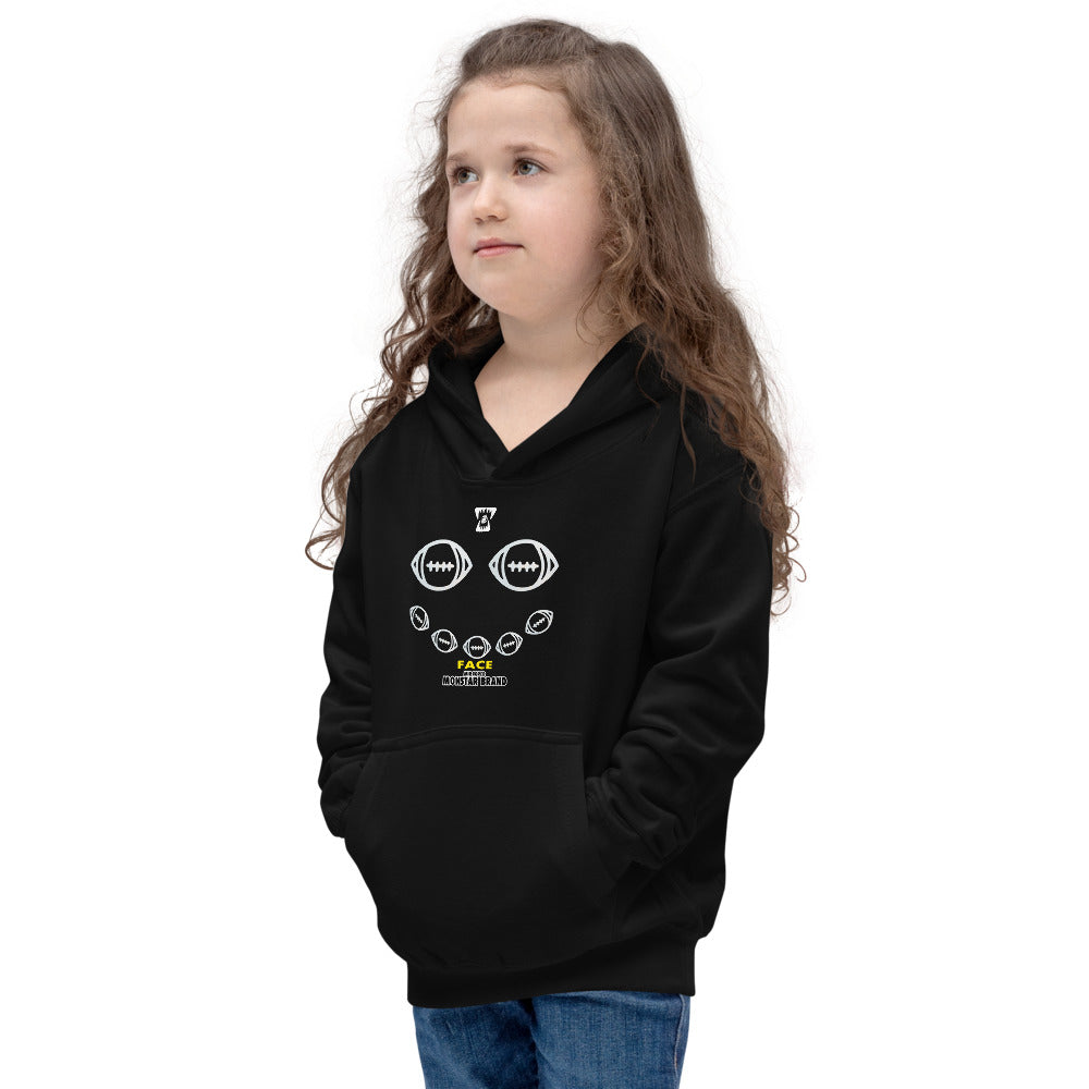 MMB - Football Smiley Face Kids Hoodie