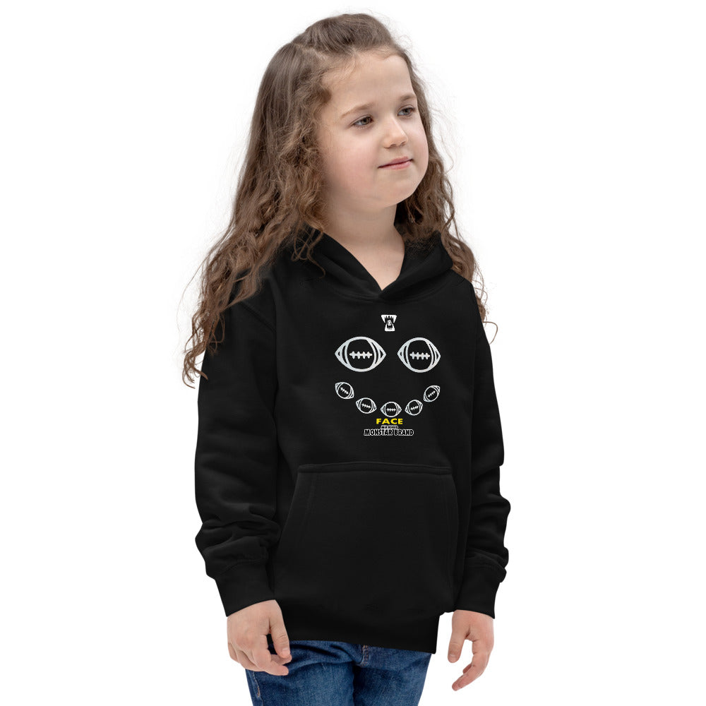 MMB - Football Smiley Face Kids Hoodie