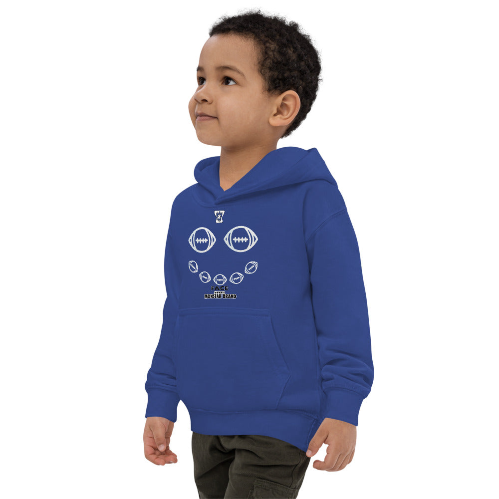MMB - Football Smiley Face Kids Hoodie