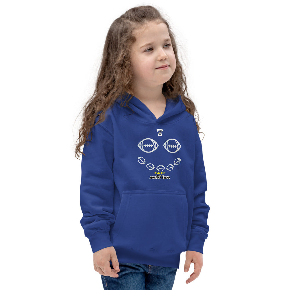 MMB - Football Smiley Face Kids Hoodie