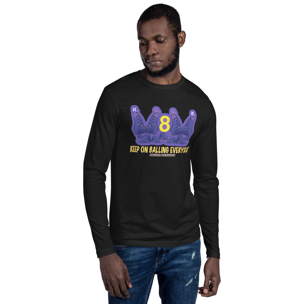 MMB x Sneaker Squeakers K.O.B.E. 24/8 Unisex Long Sleeve Fitted Crew