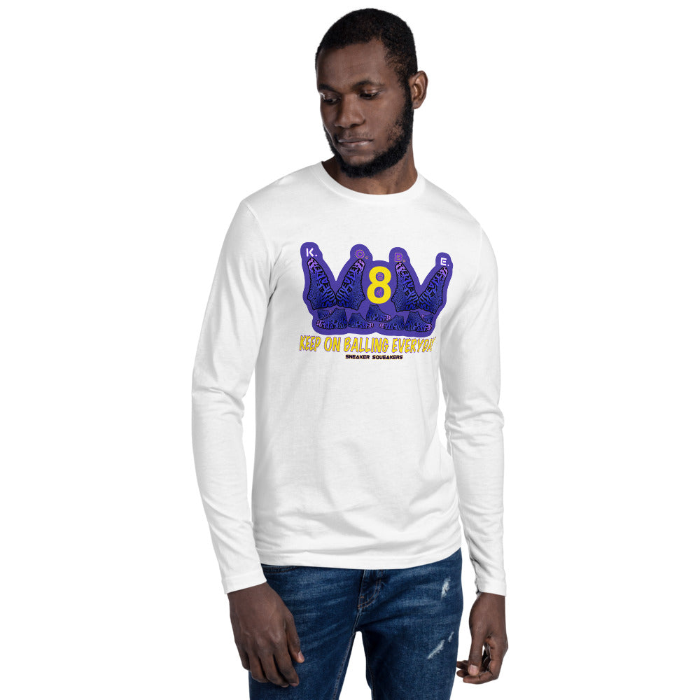MMB x Sneaker Squeakers K.O.B.E. 24/8 Unisex Long Sleeve Fitted Crew