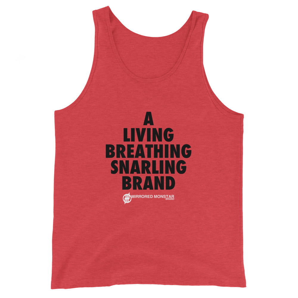 MMB - Living Breathing Snarling Brand Unisex Tank Top