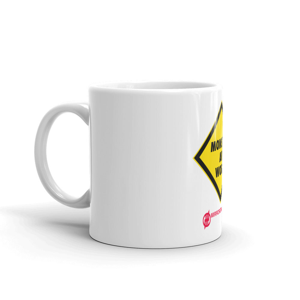 MMB - Monstar At Work White glossy mug