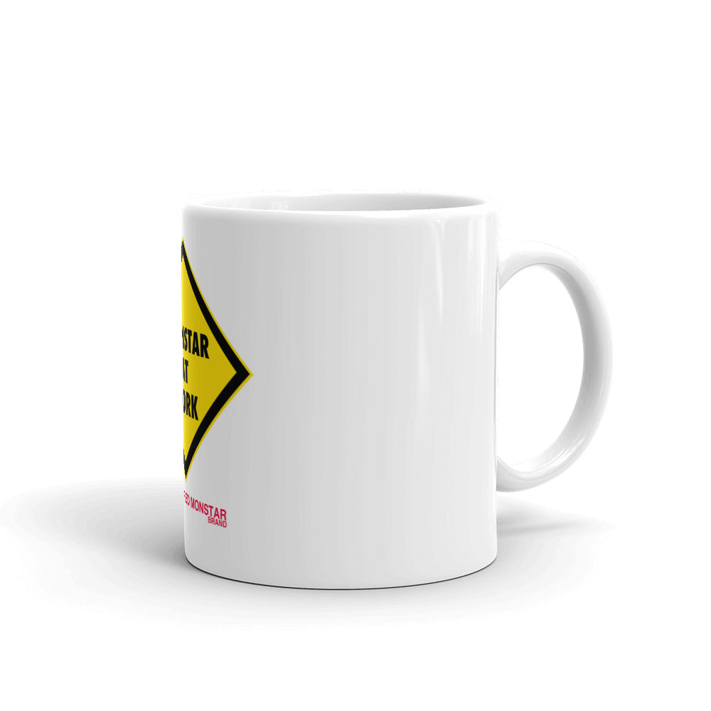 MMB - Monstar At Work White glossy mug