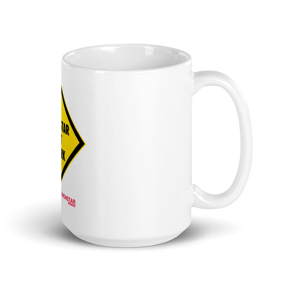 MMB - Monstar At Work White glossy mug
