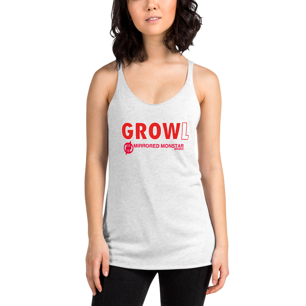 MMB - GROW and GROWL Women's Racerback Tank
