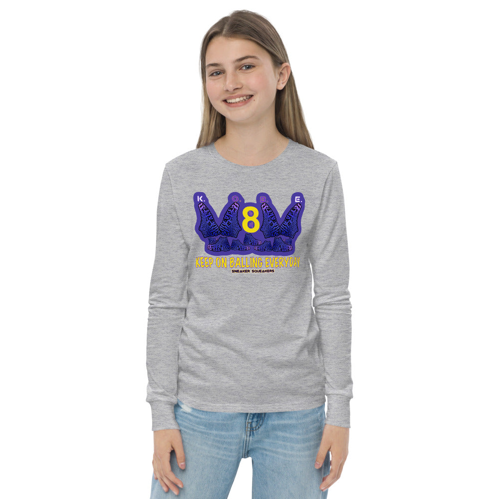 MMB x Sneaker Squeakers K.O.B.E. 24/8 Youth long sleeve tee