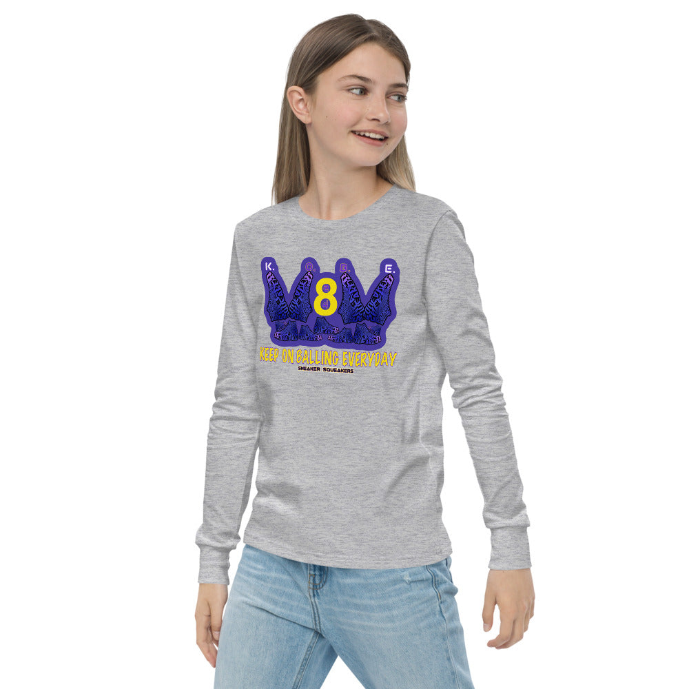 MMB x Sneaker Squeakers K.O.B.E. 24/8 Youth long sleeve tee