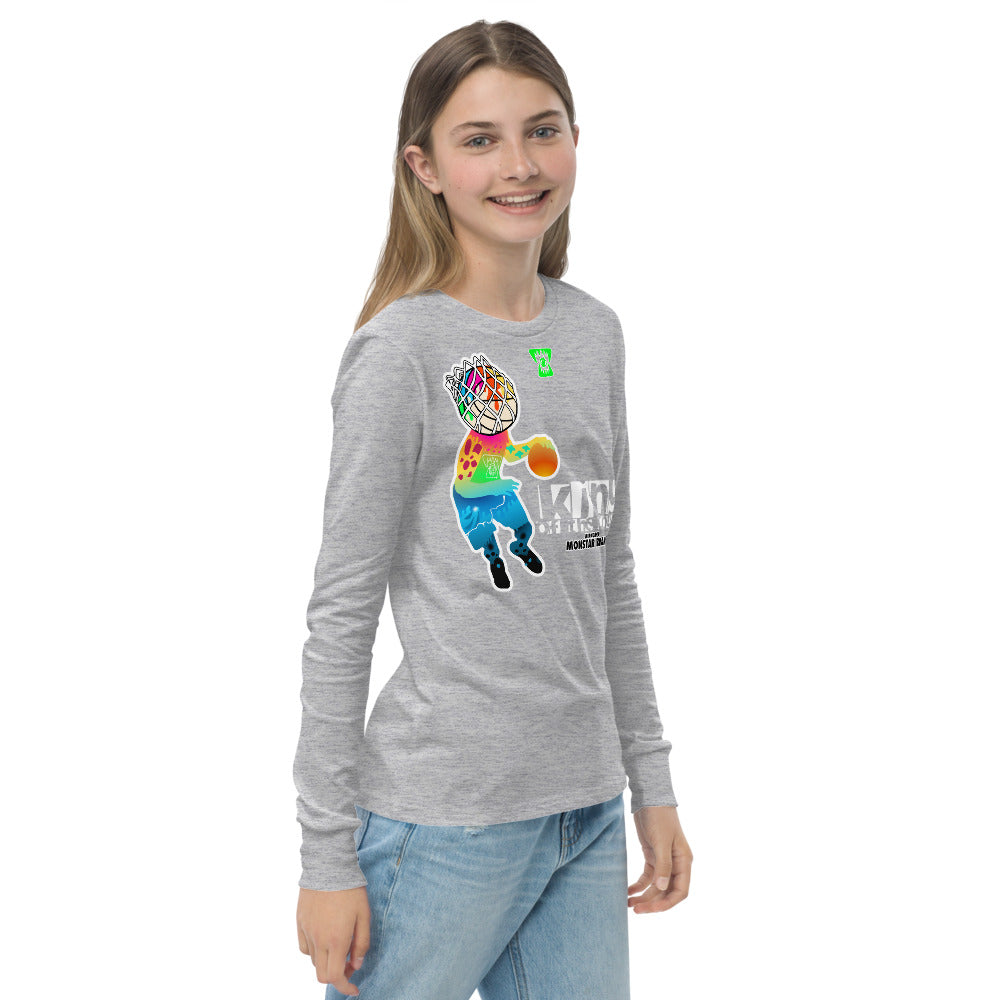 MMB - King Of The Court Youth long sleeve tee