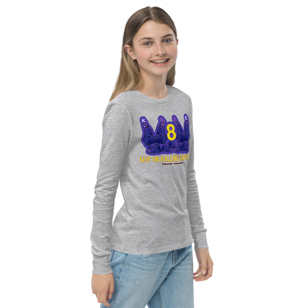 MMB x Sneaker Squeakers K.O.B.E. 24/8 Youth long sleeve tee