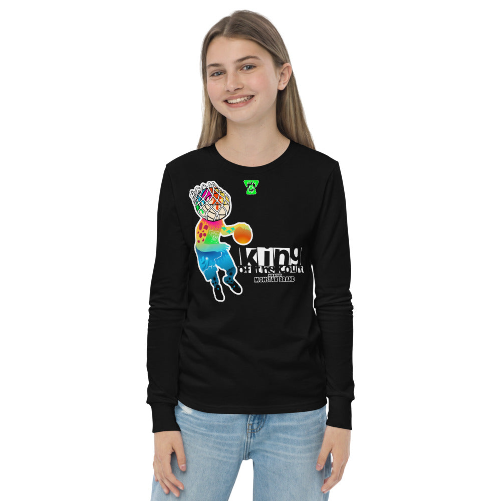 MMB - King Of The Court Youth long sleeve tee