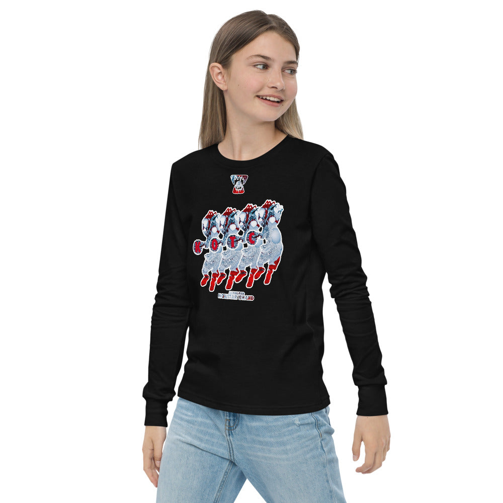 MMB - King Of The Court Youth long sleeve tee