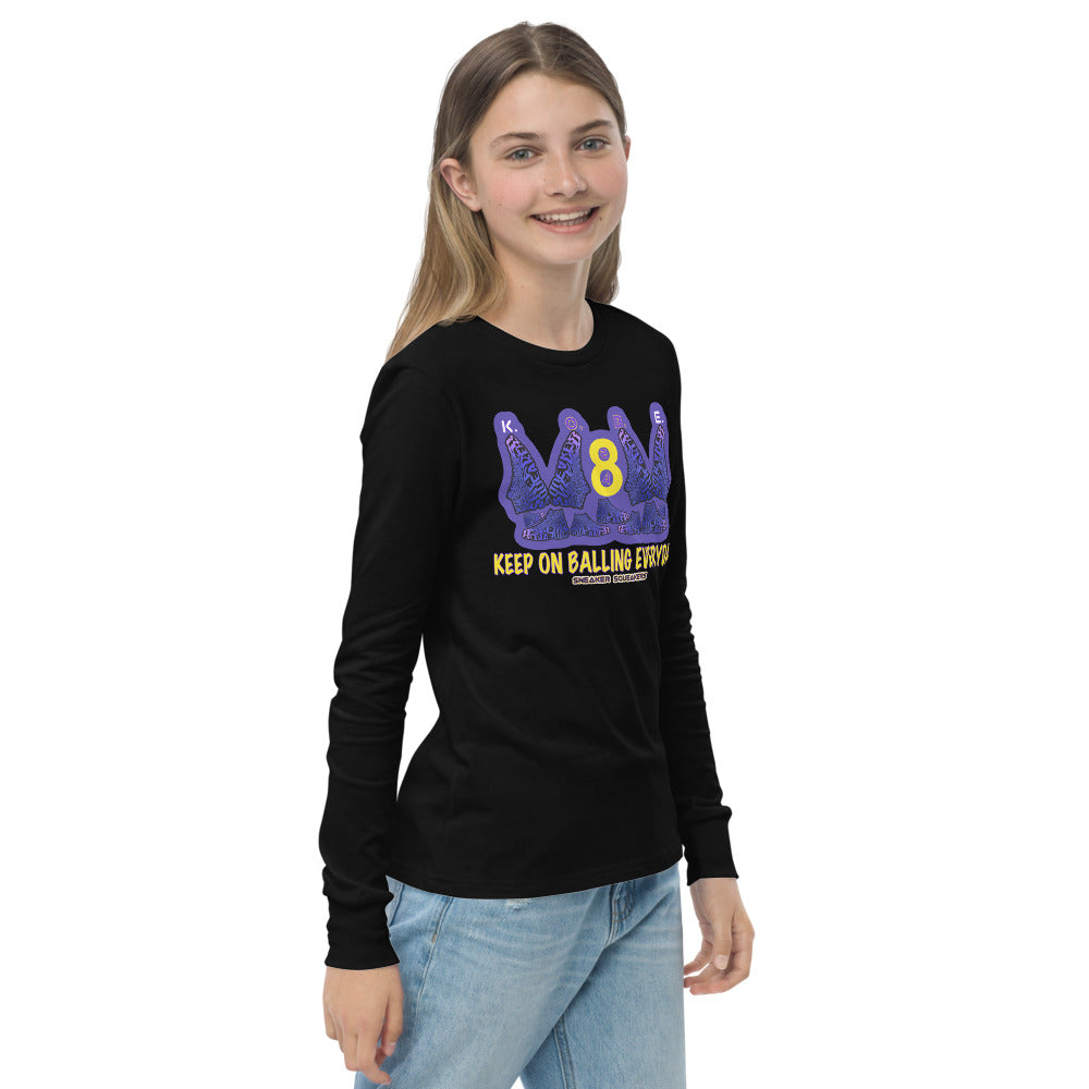 MMB x Sneaker Squeakers K.O.B.E. 24/8 Youth long sleeve tee