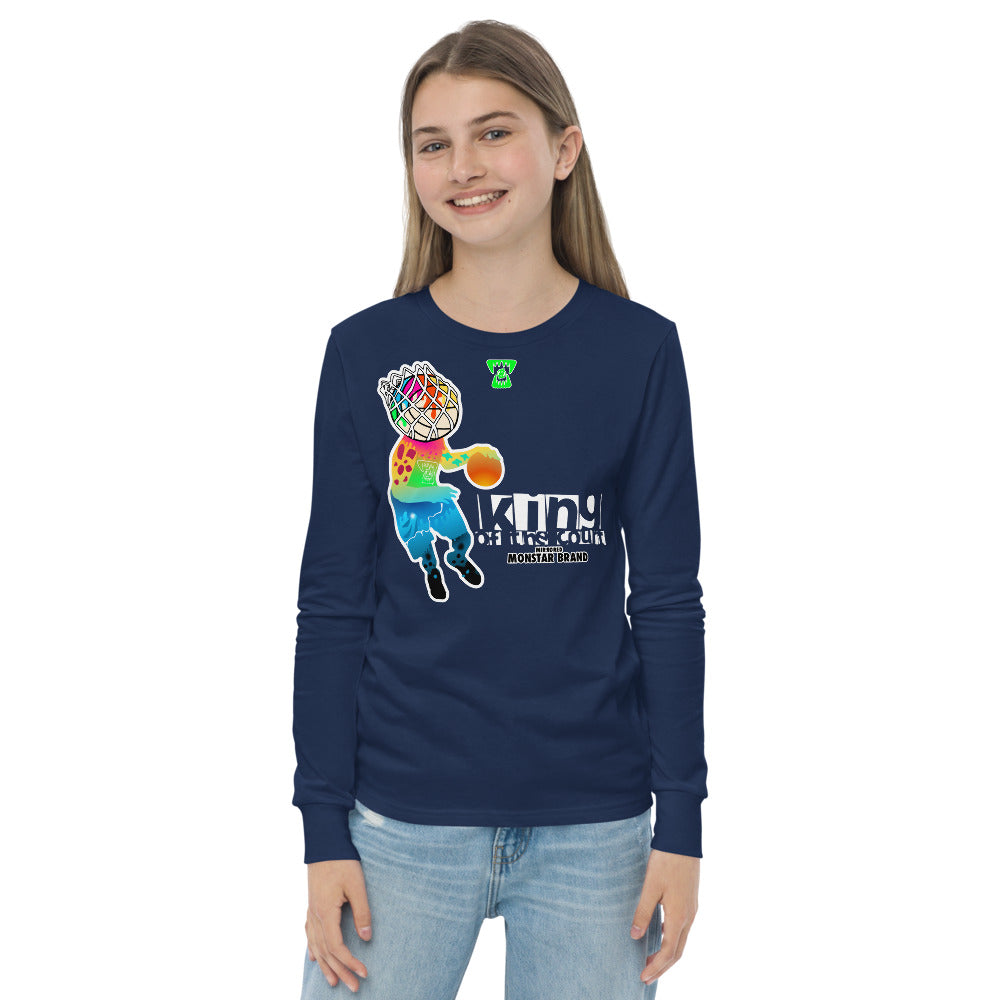 MMB - King Of The Court Youth long sleeve tee