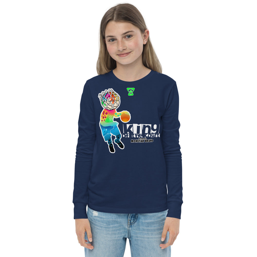 MMB - King Of The Court Youth long sleeve tee
