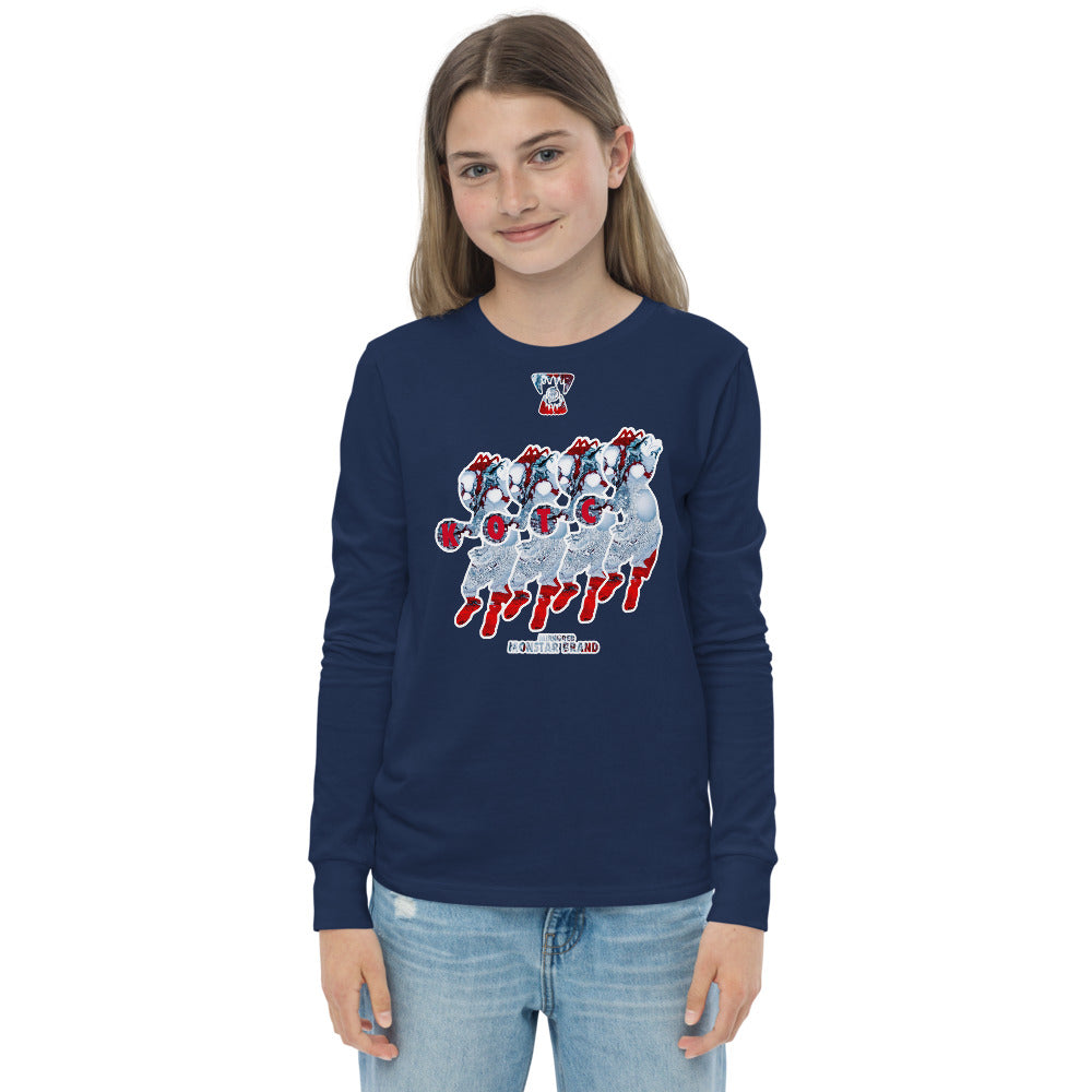 MMB - King Of The Court Youth long sleeve tee