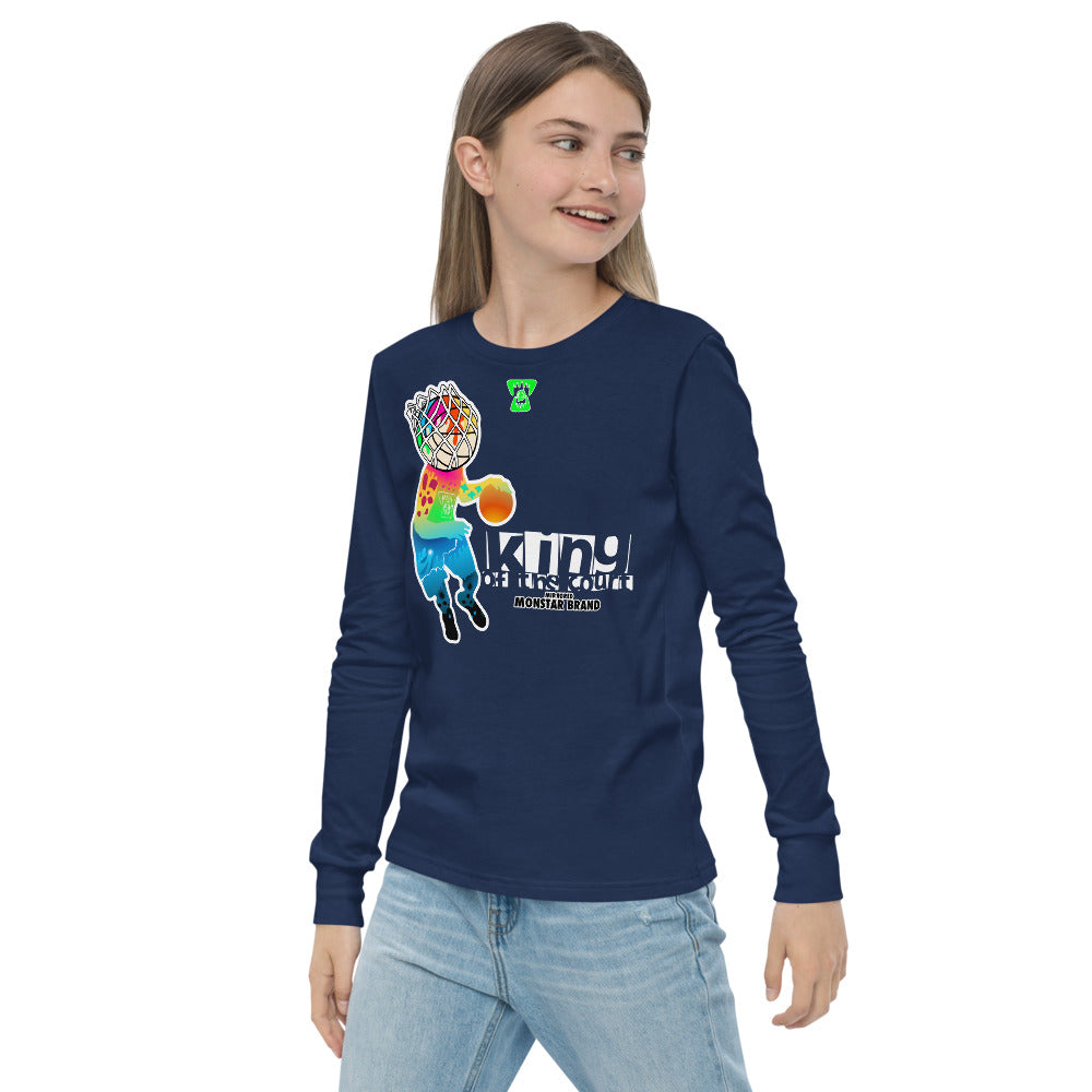 MMB - King Of The Court Youth long sleeve tee