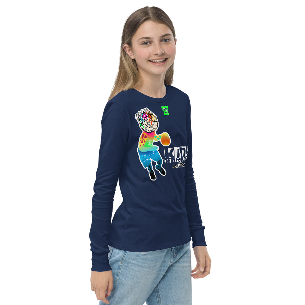 MMB - King Of The Court Youth long sleeve tee