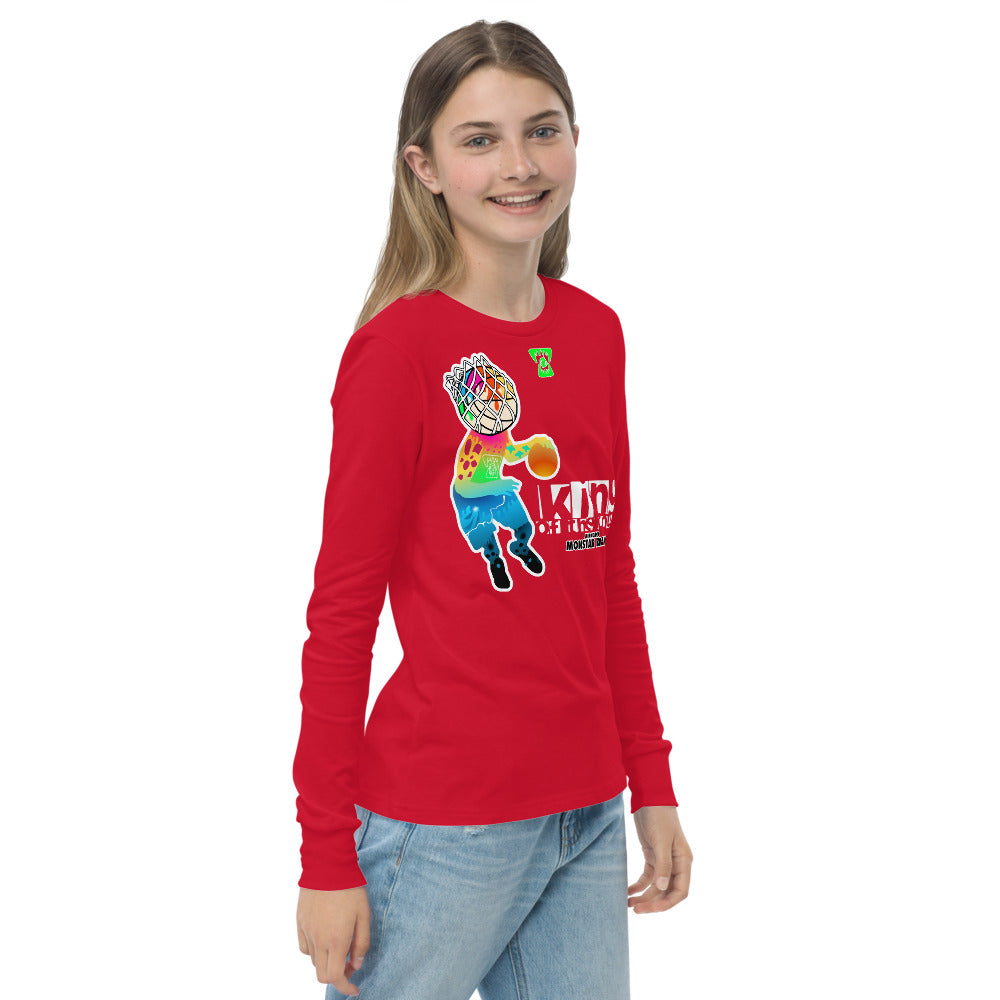 MMB - King Of The Court Youth long sleeve tee