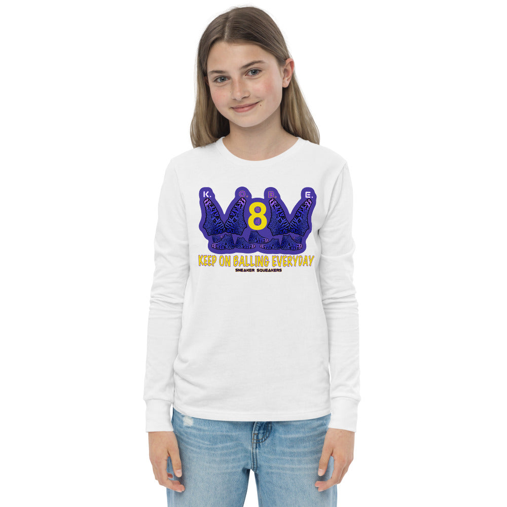 MMB x Sneaker Squeakers K.O.B.E. 24/8 Youth long sleeve tee